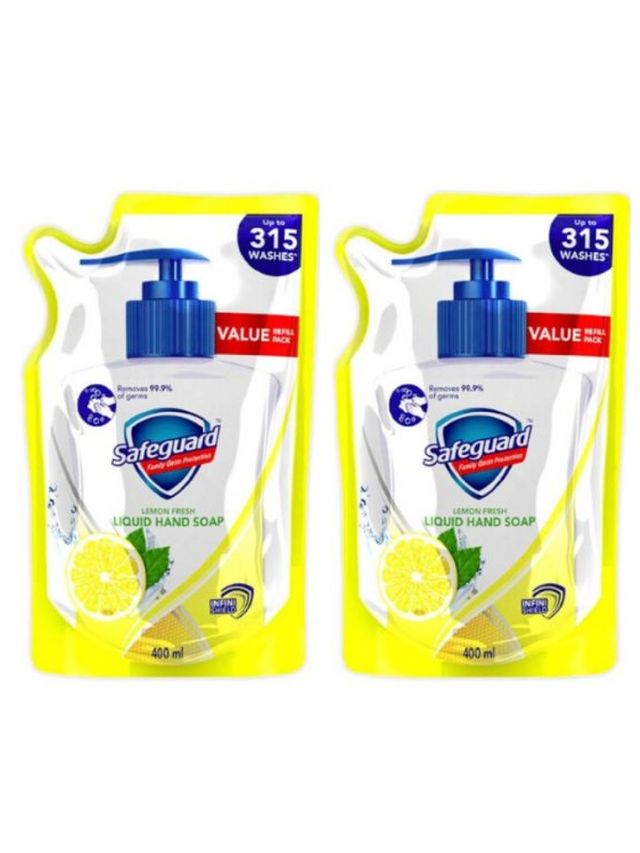 Safeguard [Buy 1 Take 1] Foaming Hand Soap Lemon Refill (400ml) edamama